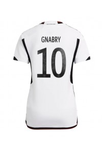 Duitsland Serge Gnabry #10 Voetbaltruitje Thuis tenue Dames WK 2022 Korte Mouw